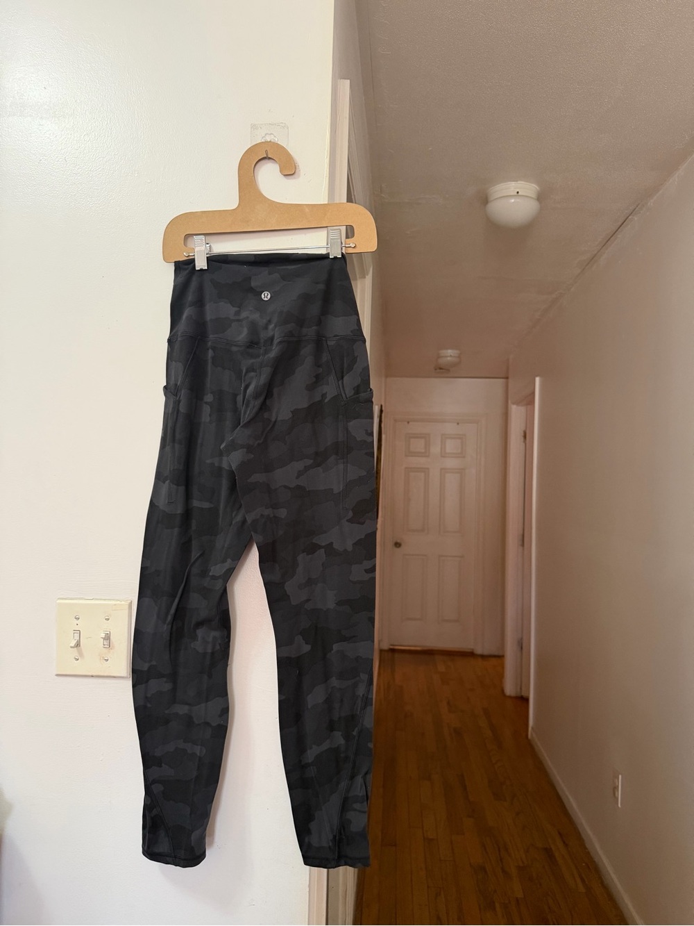 lululemon athletica Black Camo High-Rise Leggings